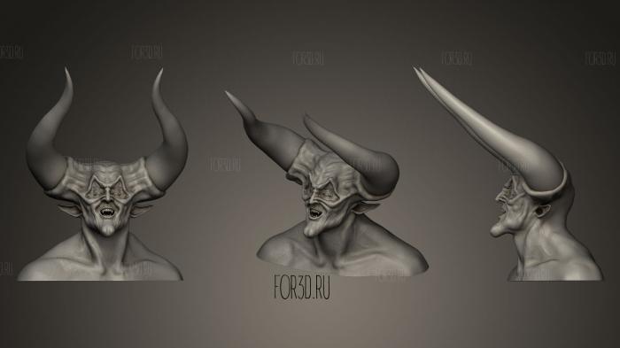 Darkness Tim Curry stl model for CNC